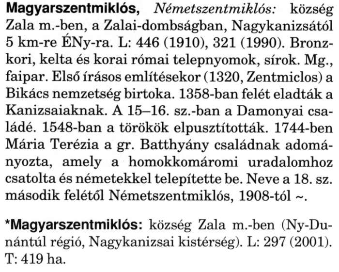Magyarszentmiklós - Magyar Nagylexikon.jpg Magyarszentmiklós - Magyar Nagylexikon.jpg