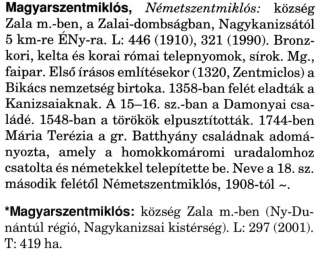 Magyarszentmiklós - Magyar Nagylexikon.jpg Magyarszentmiklós - Magyar Nagylexikon.jpg